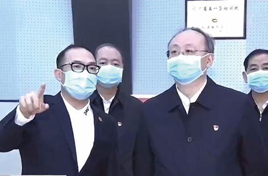 尹力，中央政治局委员、北京市委书记，时任福建省委书记
